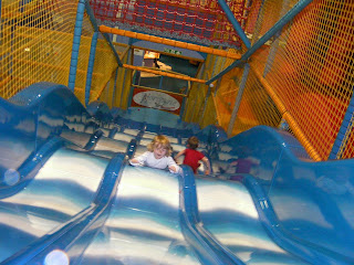 giant bouncy undulating slide