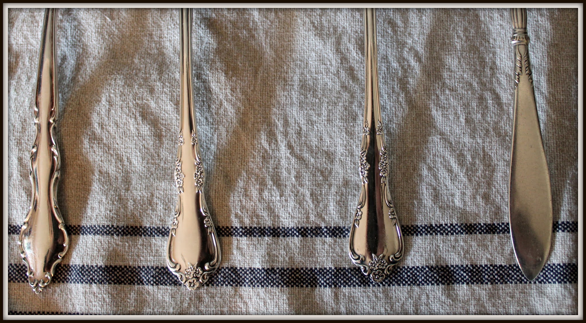 The Vintage Chateau Stunning Silver Casserole Spoons