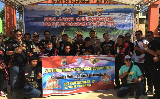 Contoh Spanduk Deklarasi Club Motor contoh banner keren