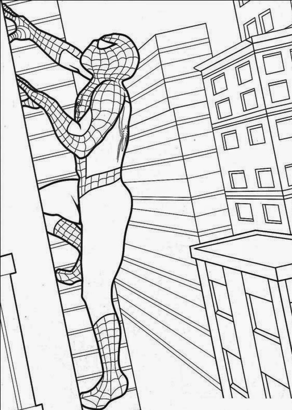 Spiderman free printable coloring pages holiday.filminspector.com