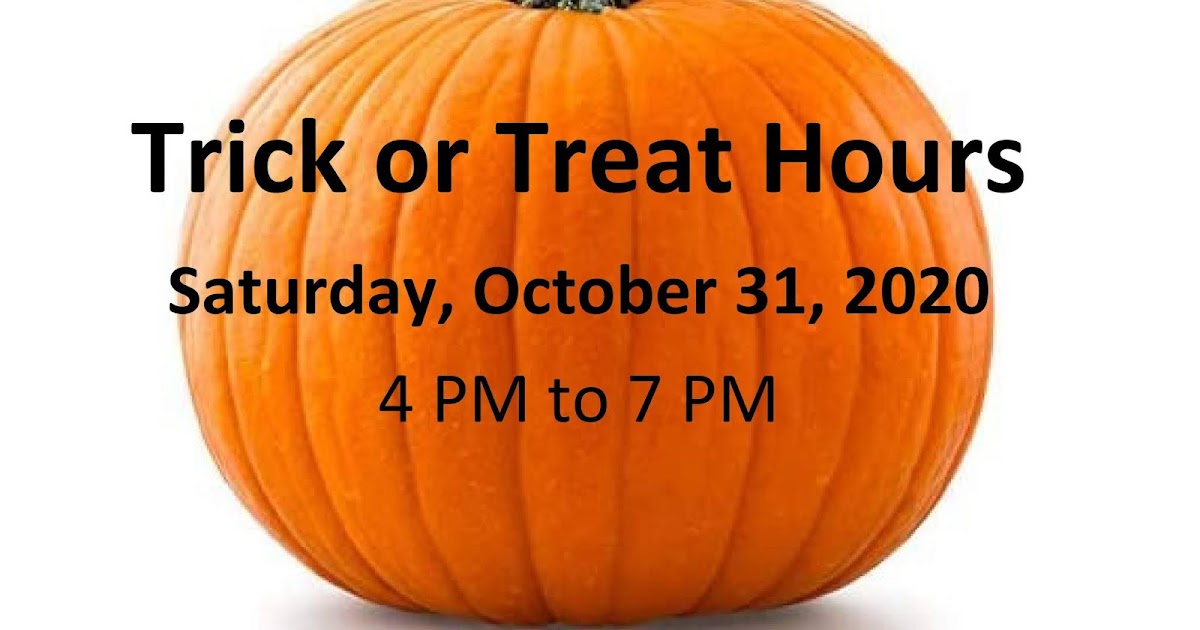 Village of Bellevue Trick or Treat Hours