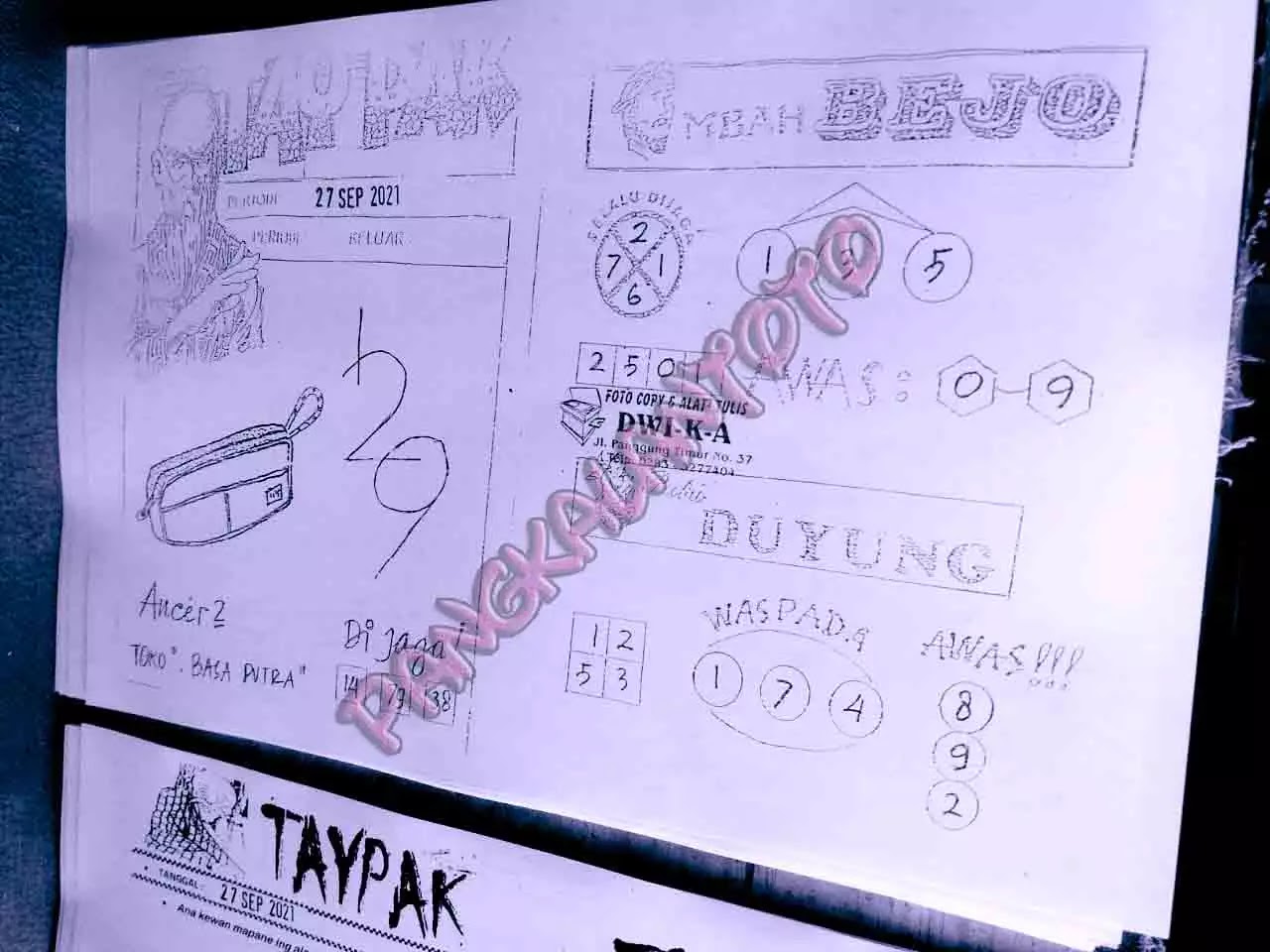 Prediksi Syair Hk 27 September 2021 Pangkalantoto
