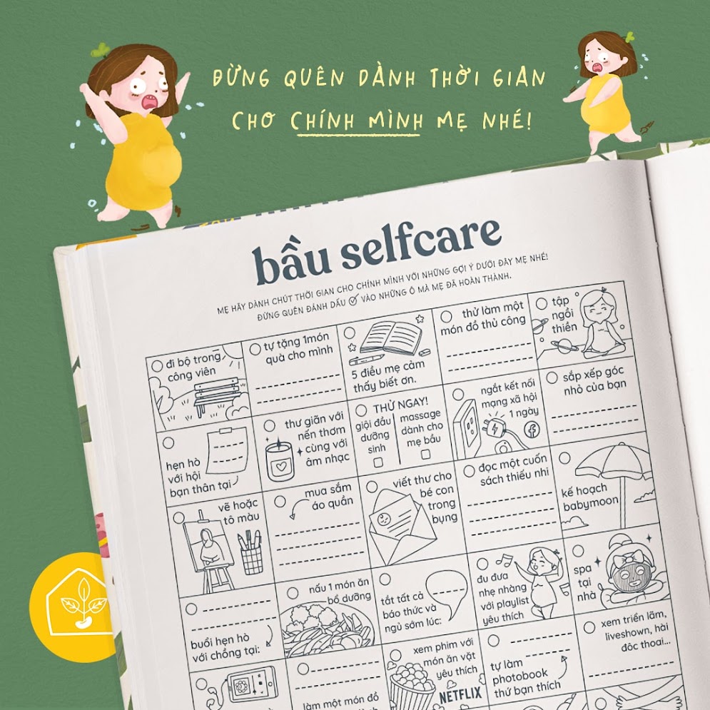 [A116] Activity book: Quà tặng sách ý nghĩa cho Bà Bầu