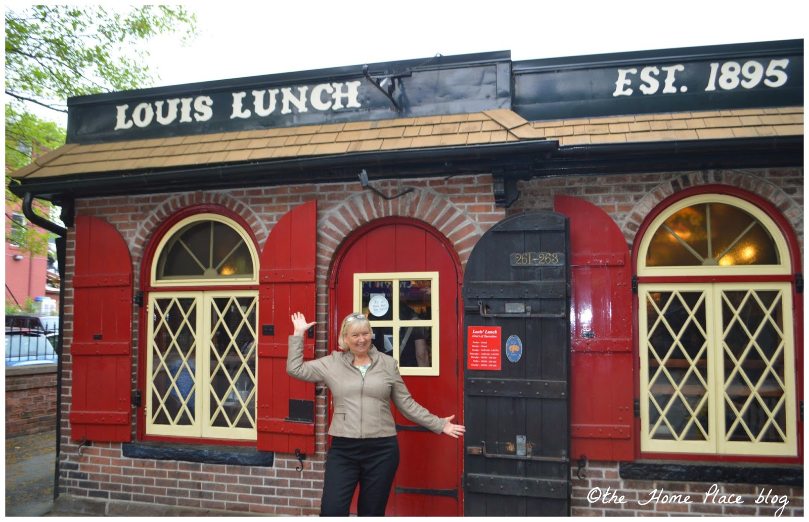 Home Place: Louis Lunch in New Haven CT