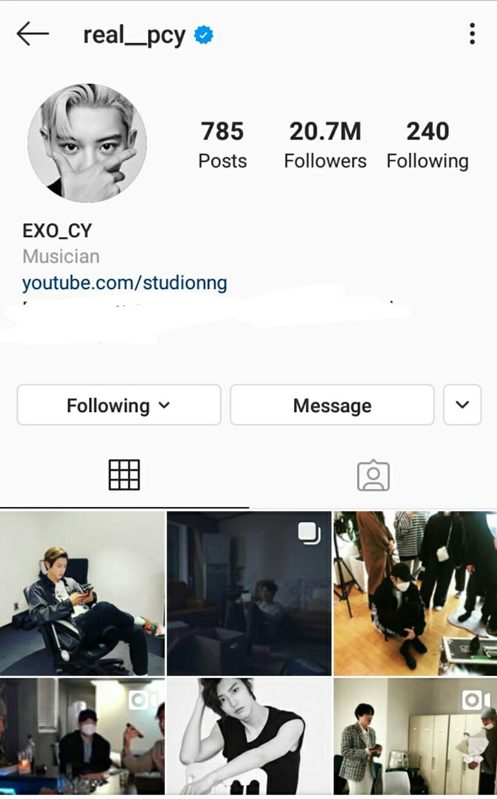 NAMA AKUN INSTAGRAM MEMBER EXO TERBARU 2020