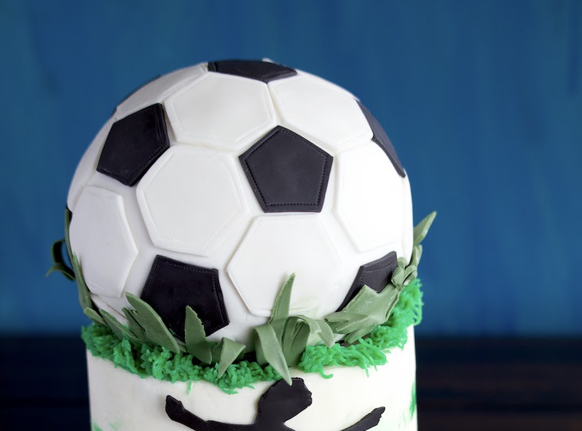 Blessings From My Kitchen Swiss meringue buttercream and the soccer cake
