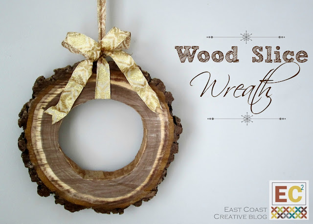DIY Wood Slice Wreath | DIY Christmas Wreaths You Will Love