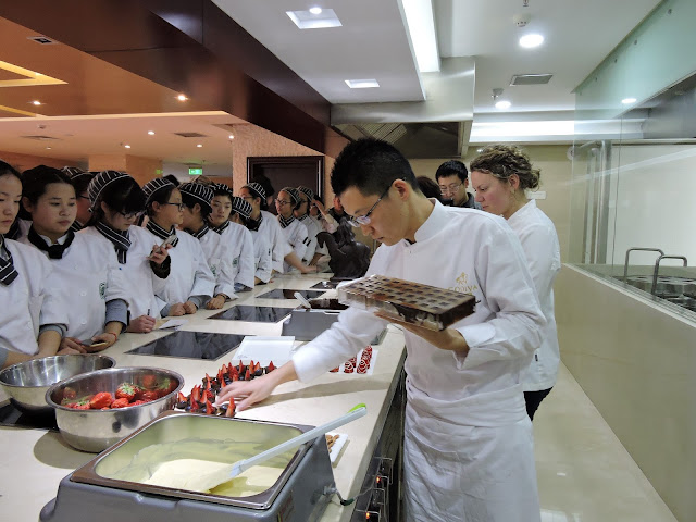 Fête de la francophonie en Chine - Résidence de pâtisserie - Le chocolat belge mis à l'honneur avec Godiva