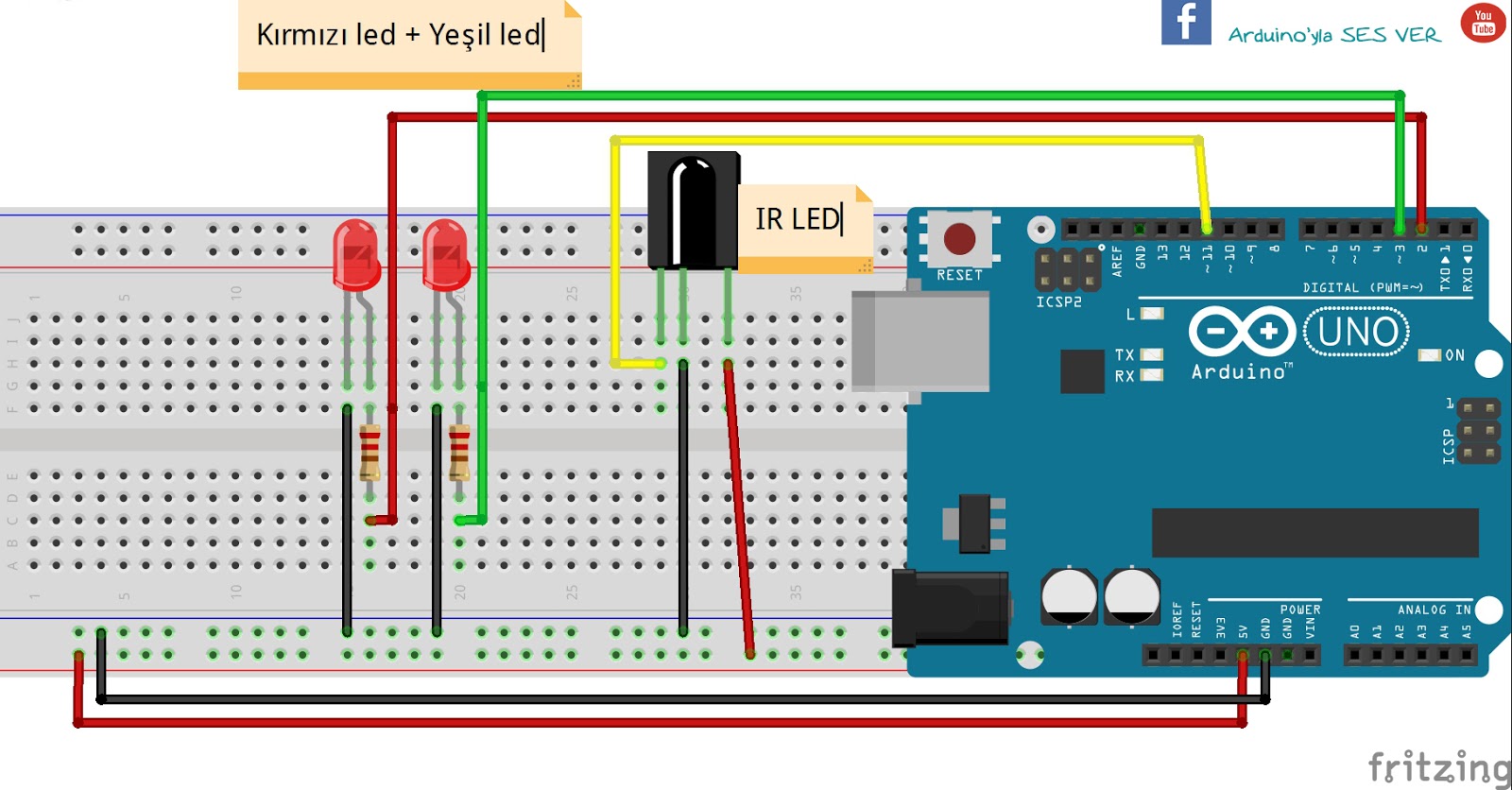 Arduino ve Mblock Dersleri Arduino & Mblock IR KUMANDA ile led yakma