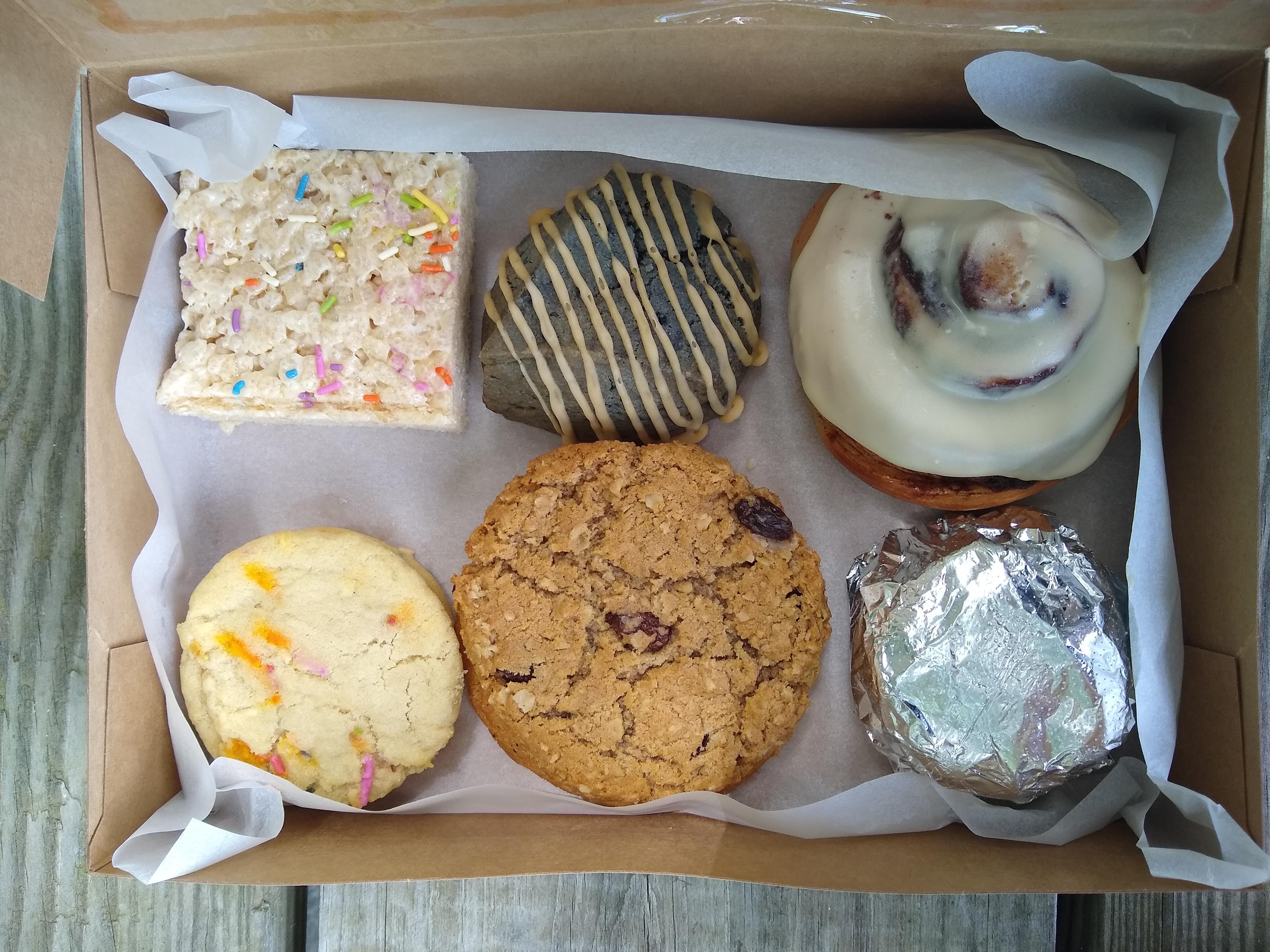 Crust Vegan Bakery treatbox countdown