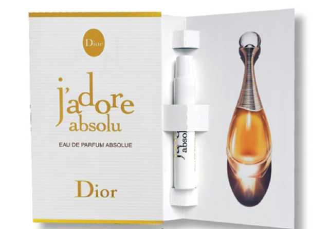 Hurry grab a free J'adore perfume.