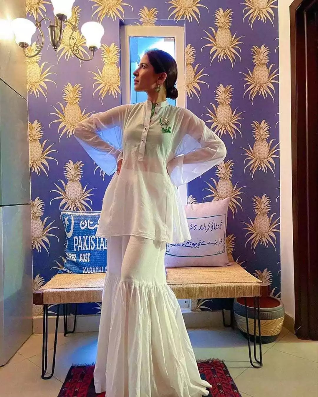Ayesha Omar wishes 75th Independence Day to Pakistan