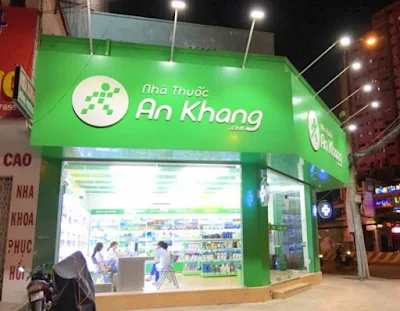 Bảng hiệu alu nhà thuốc An Khang