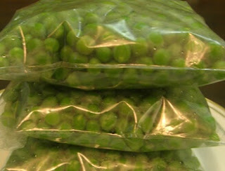 preserve green peas,method