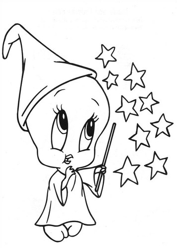 Desenho de O Pintinho Piu para Colorir - Colorir.com