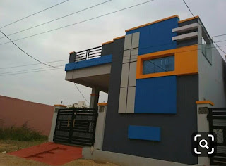 house elevation design single floor house plan with house elevation design