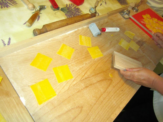 Garganelli by hand