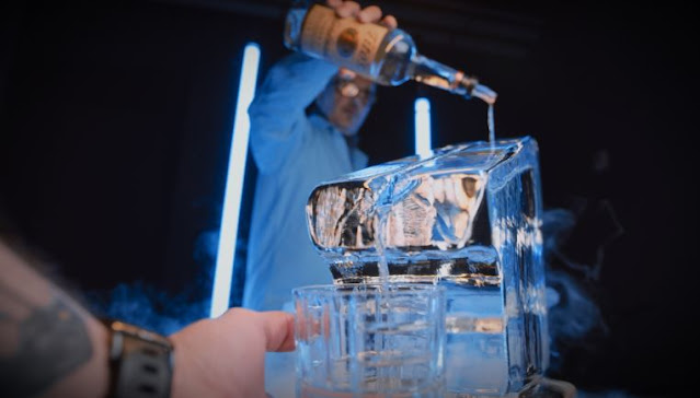 event theming ice luge ideas