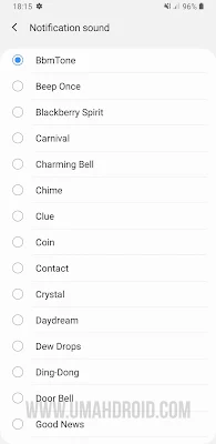 Menambahkan Notifications Sound Samsung Menambahkan Notifications Sound Samsung