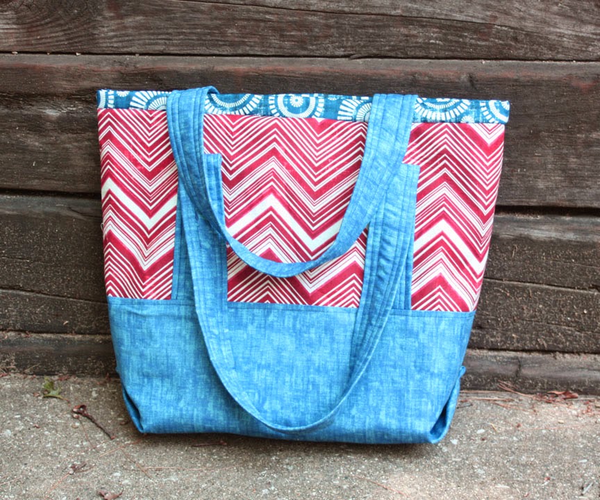 Inspired by Fabric: Summer Tote Tutorial!