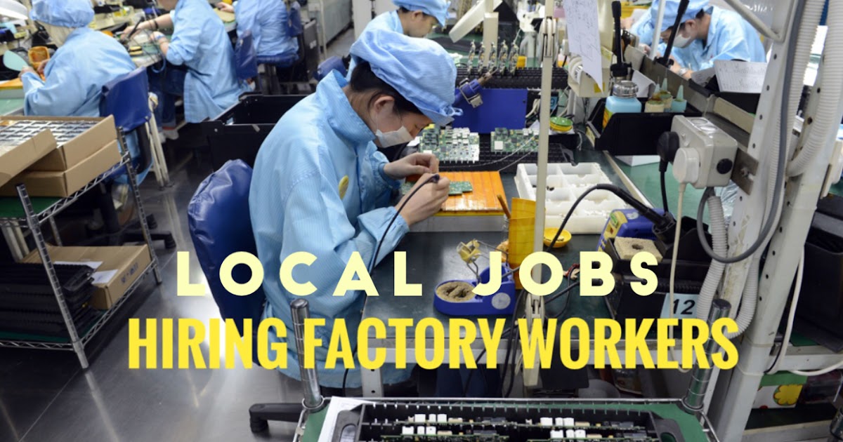 Caloocan Hiring Factory Worker for Monvenier Job