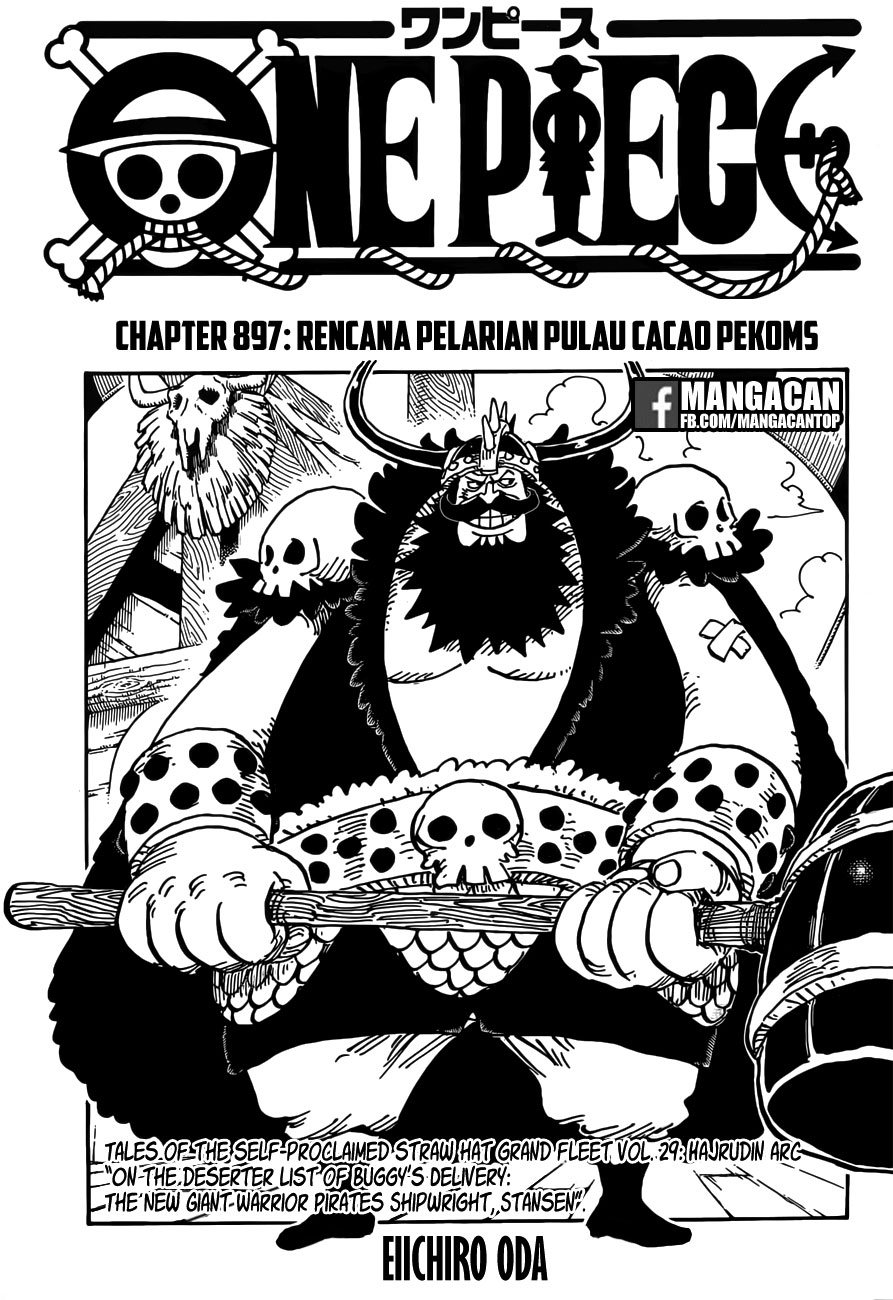 One Piece 897 - Rencana Pelarian ke Pulau Cacao Pekoms 01b One Piece 897 Rencana Pelarian ke Pulau Cacao Pekoms