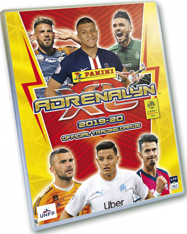 Panini France SA-9 pochettes + 1 carte édition limitée FOOT TCG ADRENALYN  XL 2019-20, 2526-043