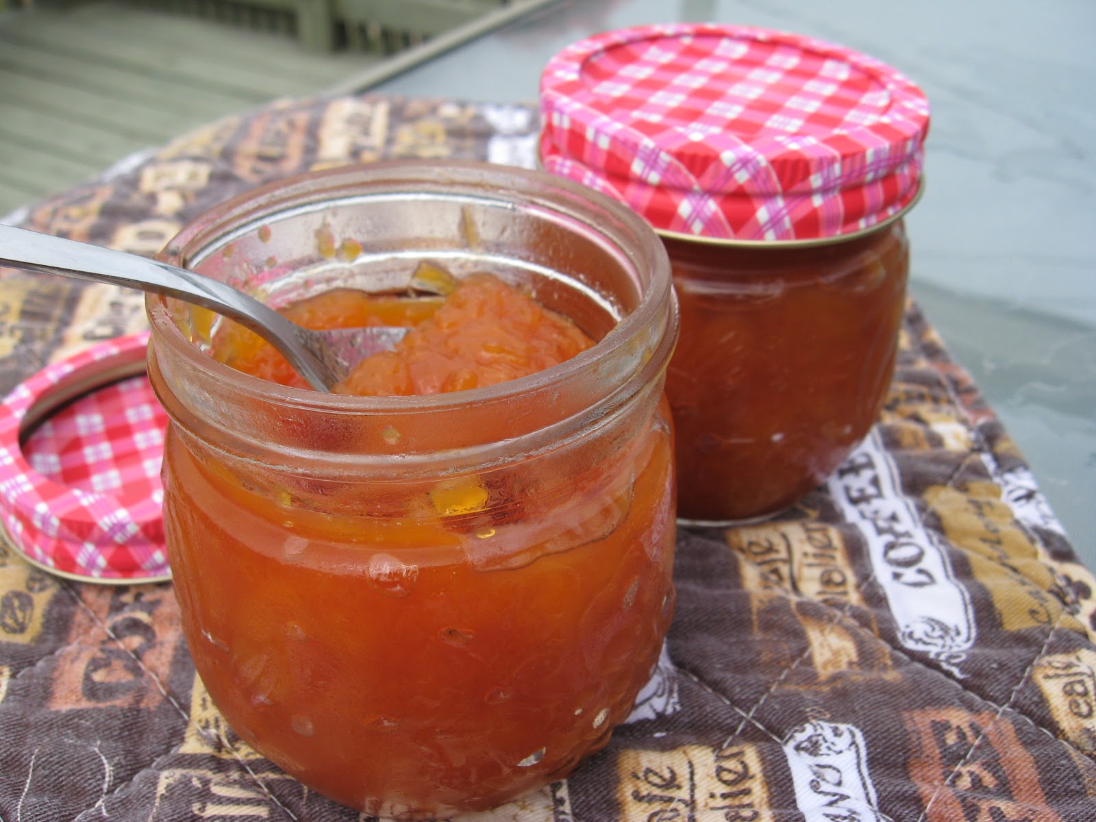Recettes de Flipp: Confiture de pêches