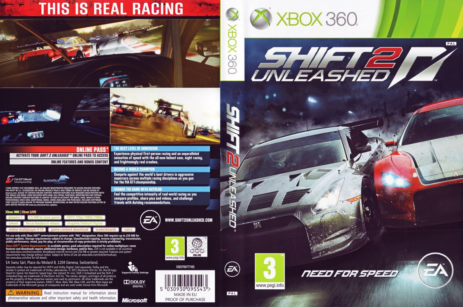 serial number nfs shift 2 unleashed