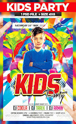 birthday party flyers creative poster