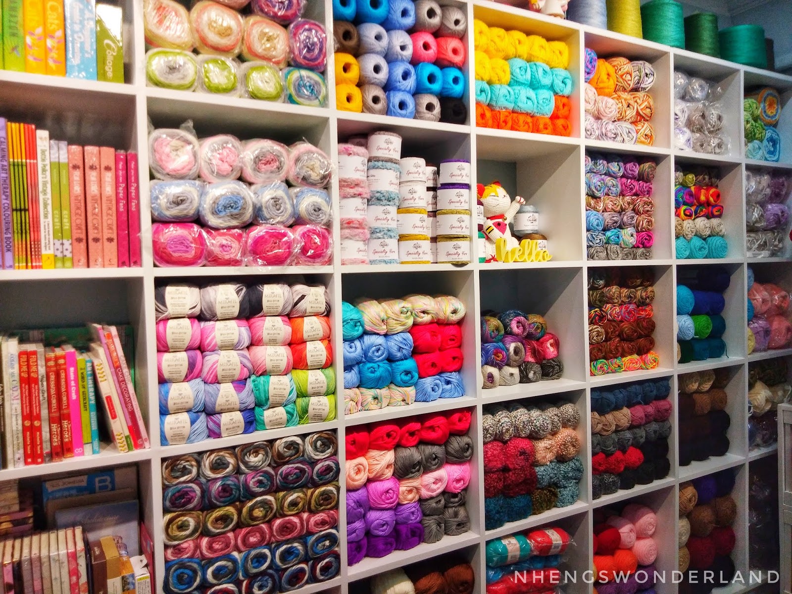 Yarn Heaven The Attic Yarn & Craftery in Marikina Nheng's Wonderland