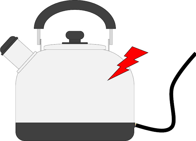 penyebab peralatan listrik dan elektronik terasa nyetrum saat disentuh