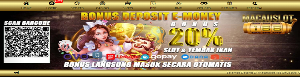 MACAUSLOT188 Game Slot Deposit Pulsa 10rb Tanpa Potongan Terpercaya