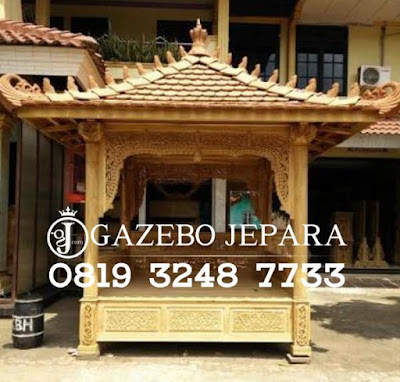 Gazebo Mentahan Ukir Jati Gazebo Mentahan Ukir Jati