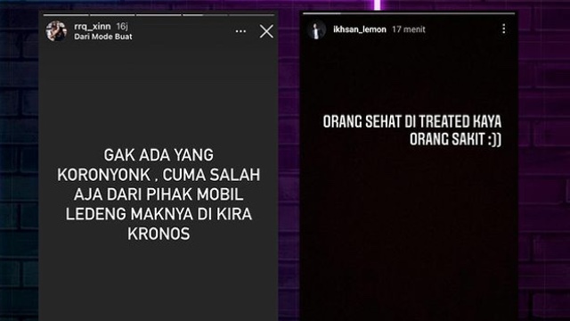RRQ XINNN dan RRQ Lemon
