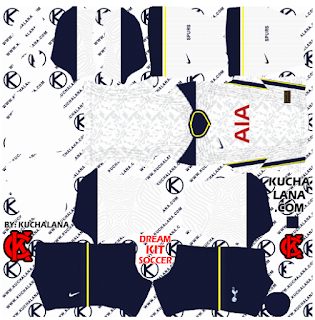 Tottenham Hotspur  Home Kits