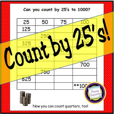 Primary Inspiration: Skip Counting Freebie