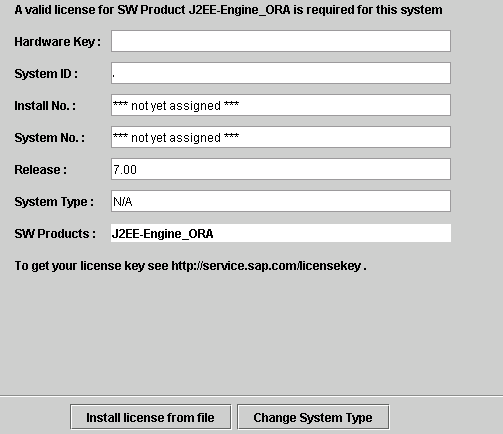 Apply SAP Java Stack License Key SAP Netweaver Professional