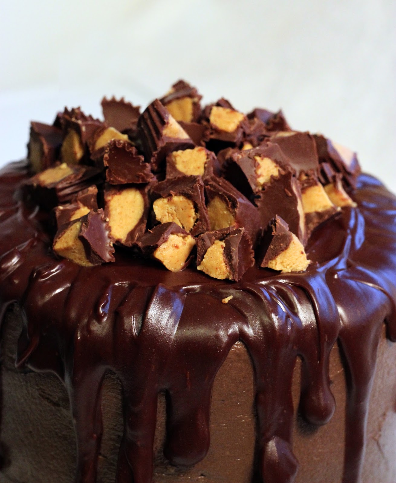 Cake Impressions by Wendy Ganache Dark Chocolate Peanut Butter Cup