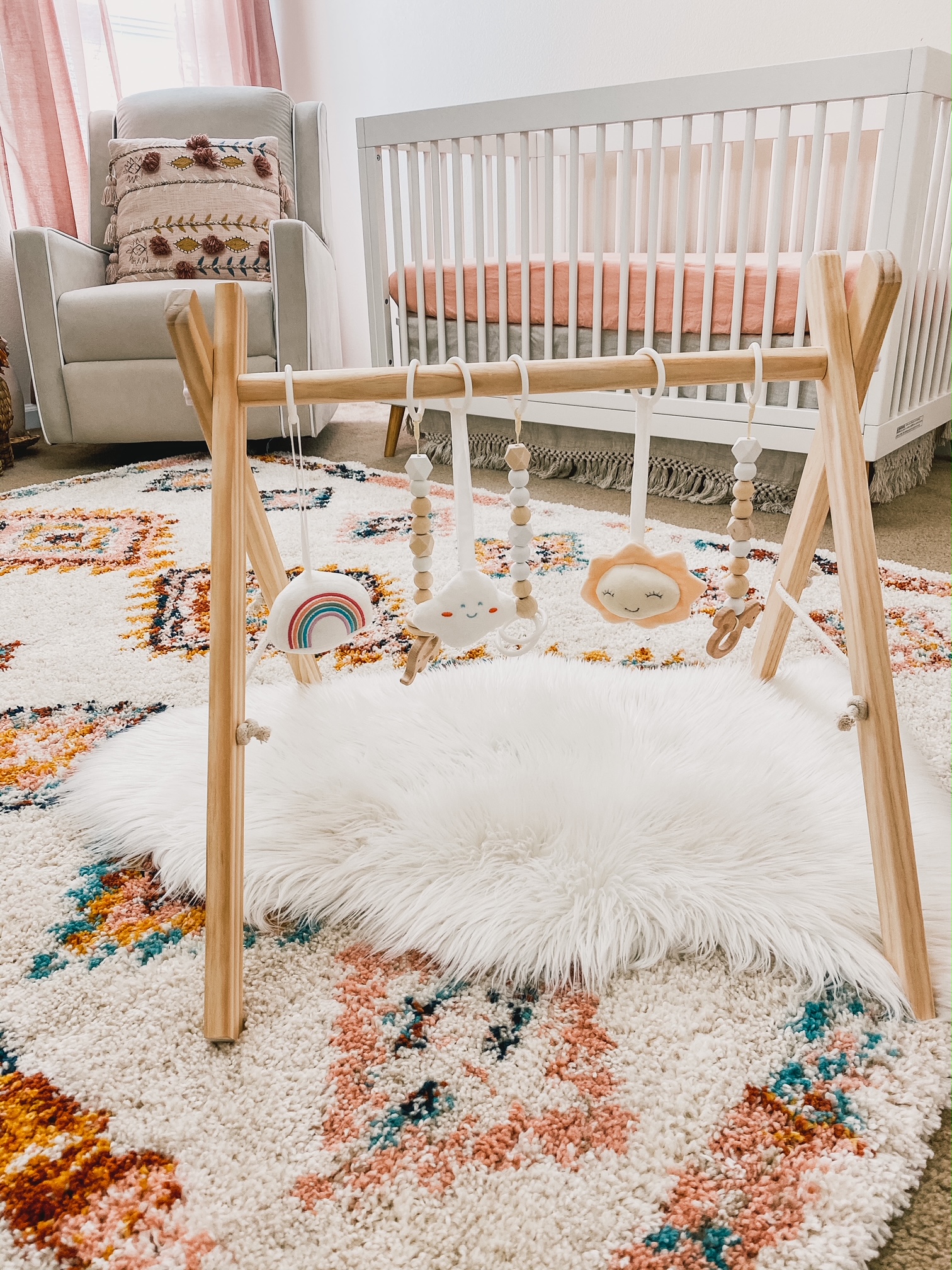 BOHO NURSERY + DIAPER/BREASTFEEDING CART — Macchiatos & Confetti