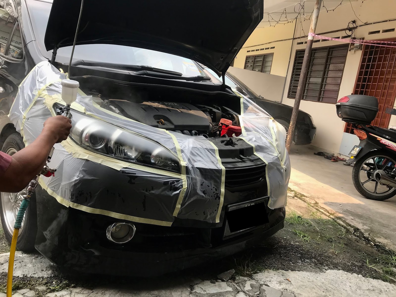 Cara Menghilangkan Kuning Pada Lampu Kereta 1) untuk hilangkan calar