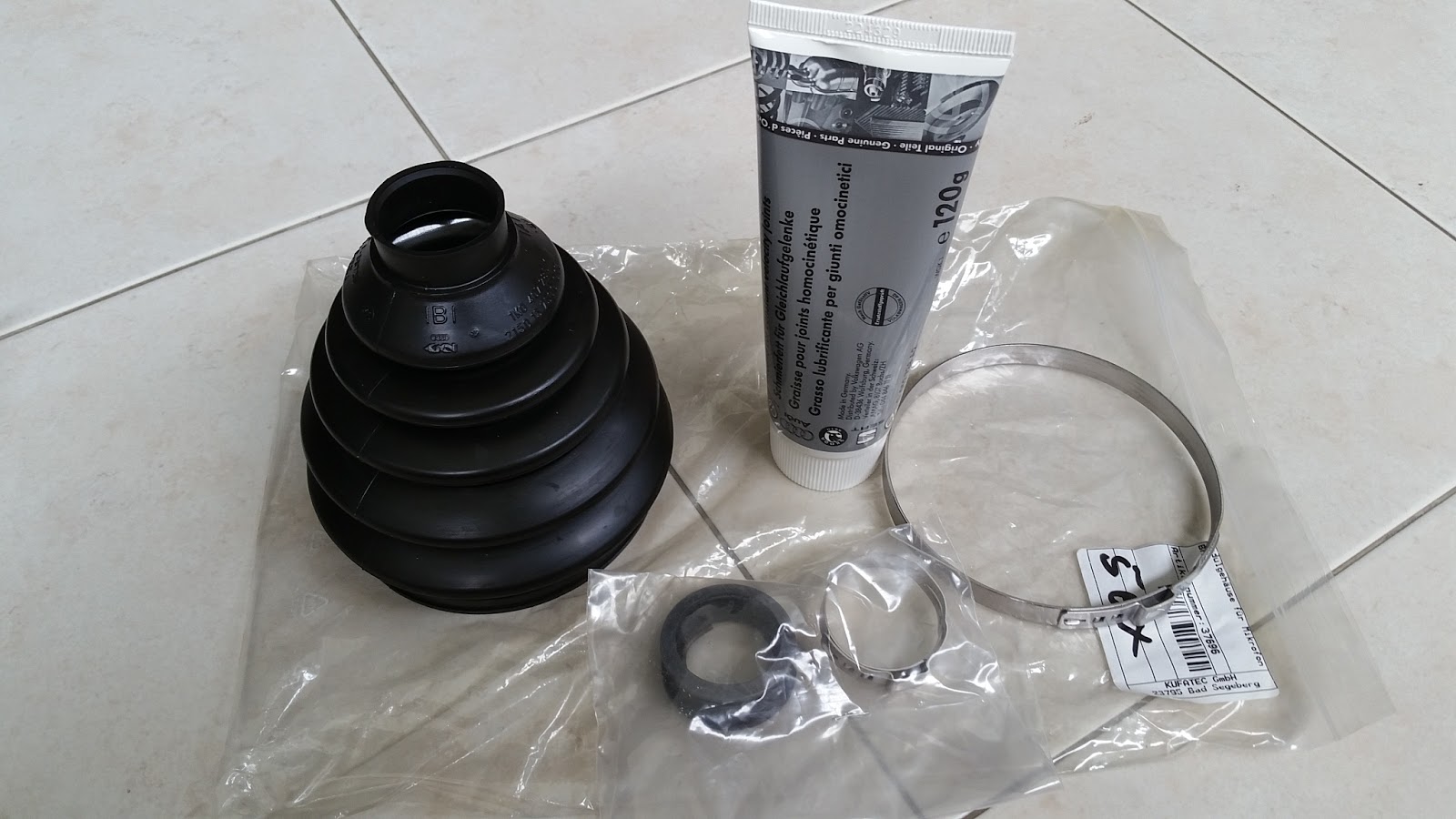 CBX RNS510 & Accessories Drive Shaft Boot Damage