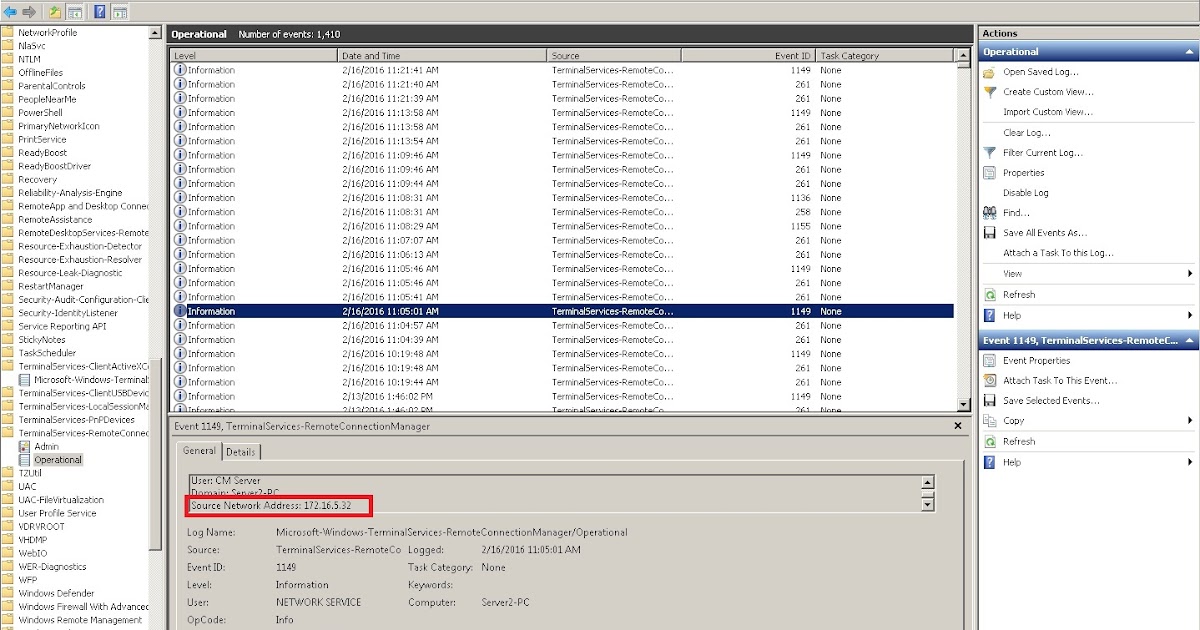Remote Desktop Connect Host Logs NETWORKSTIP Networking CCNA,Centos