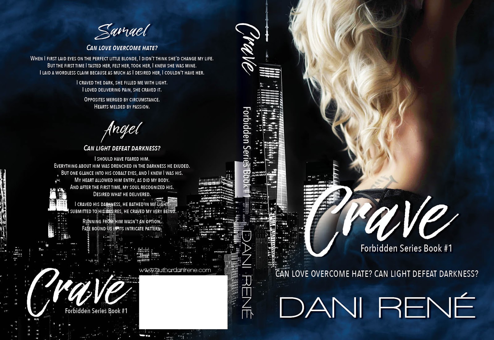CRAVE by Dani Rene Cover Reveal + PreOrder