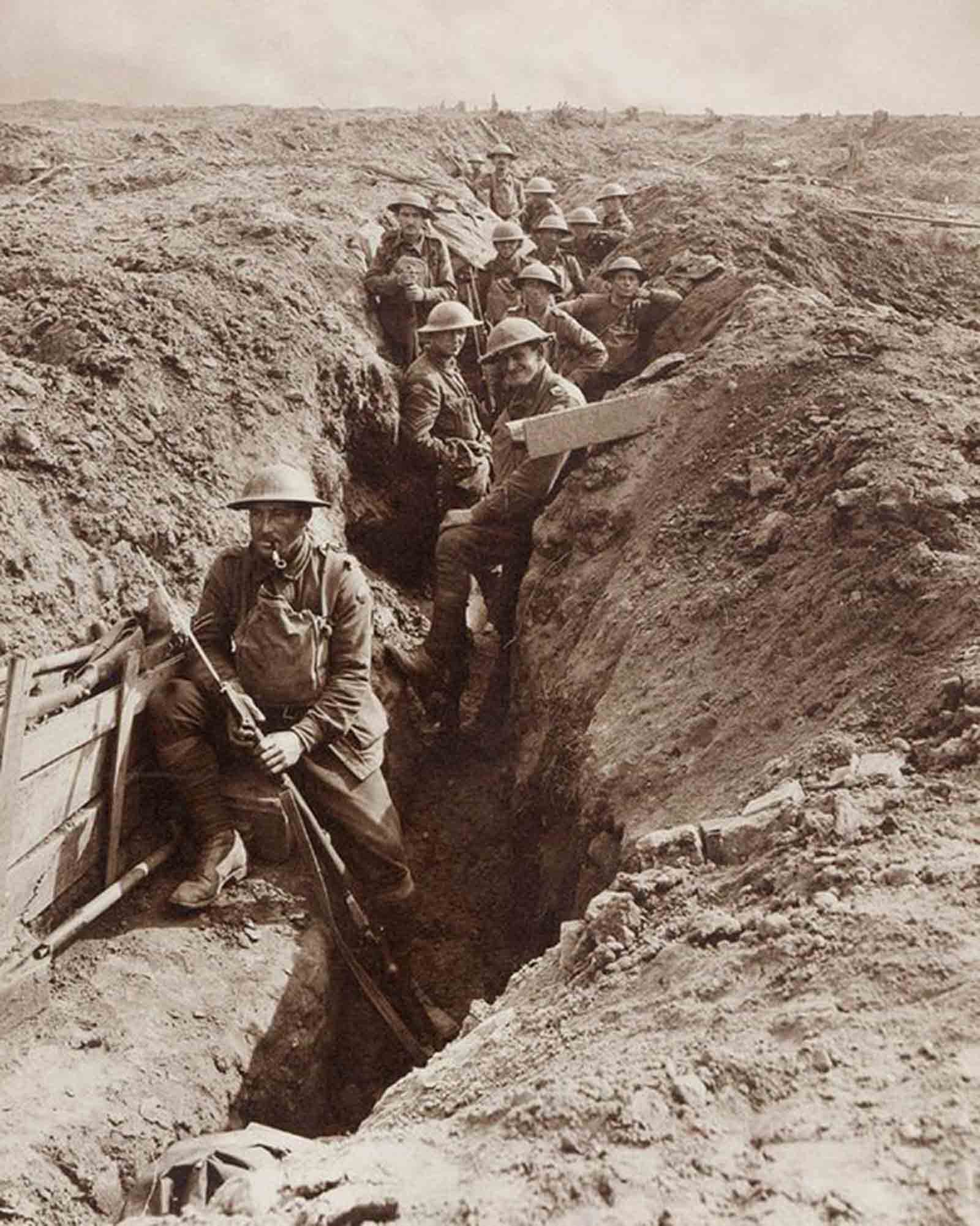 Первая мировая война 1914-1918 окоп