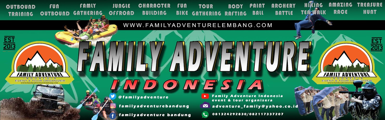 FAMILY GATHERING LEMBANG BANDUNG | FAMILY ADVENTURE INDONESIA