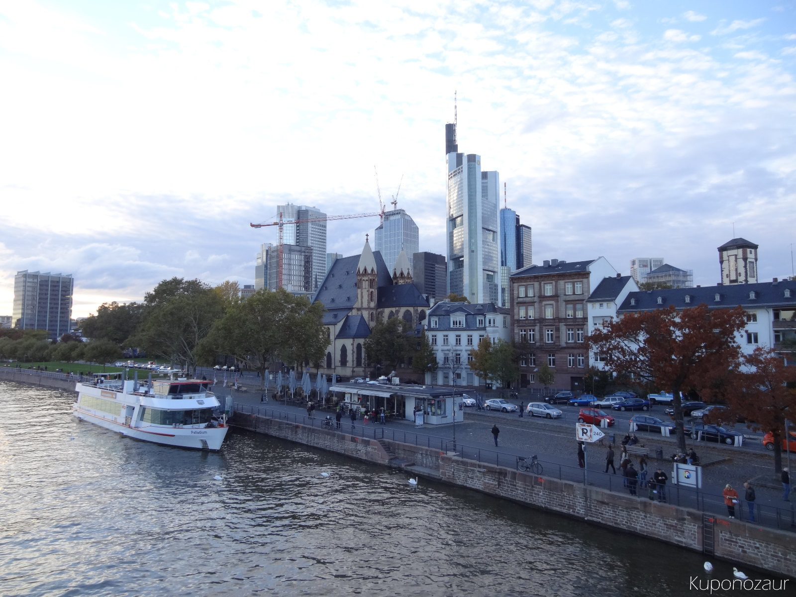 Miasto Frankfurt panorama