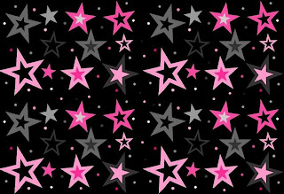 The Rinsou Wallpapers: black and pink stars
