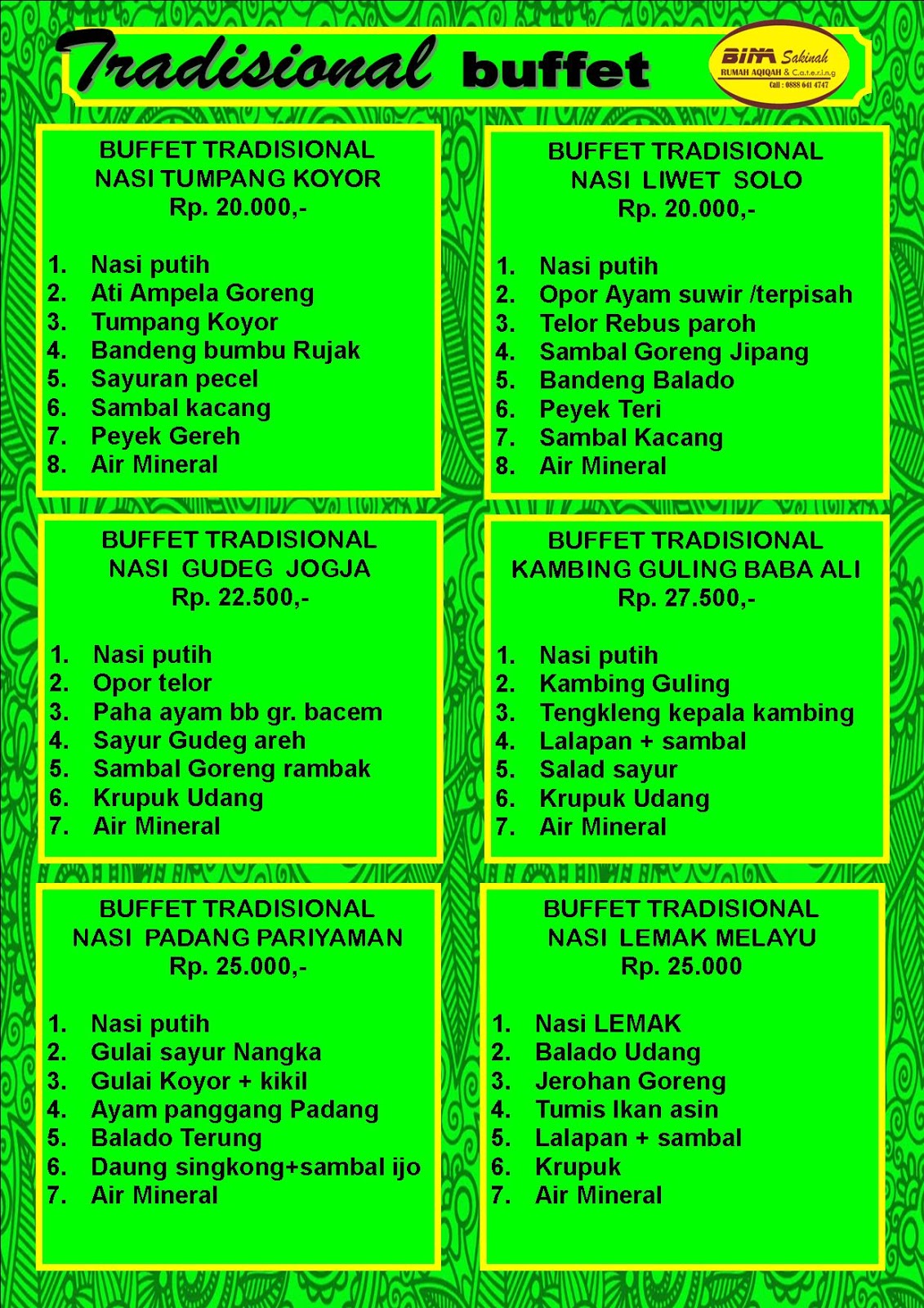 CATERING PERNIKAHAN MAGELANG | PAKET PERNIKAHAN MAGELANG ...