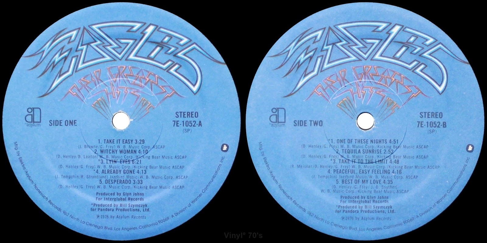 1976 Their Greatest Hits 19711975 Eagles Rockronología